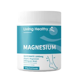 Living Healthy Magnesium Glycinate 240mg Oral Powder
