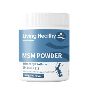 Living Healthy Pro-Fit MSM 300g Powder