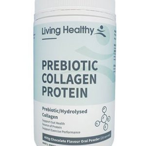 Living Healthy Pro-Fit Prebiotic Collagen Protein 400g Oral Powder