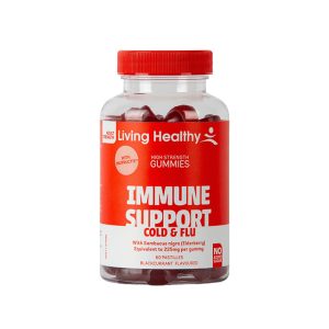 Alternative view of Living Healthy High Strength Gummies Immune Support Cold & Flu 60s (No Added Sugar)