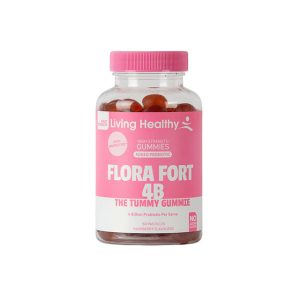 Living Healthy High Strength Gummies Flora Fort 4B The Tummy Gummie 60s (No Added Sugar)
