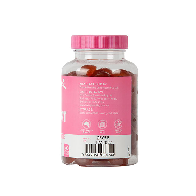 Living Healthy High Strength Gummies Flora Fort 4B The Tummy Gummie 60s (No Added Sugar) - Image 4