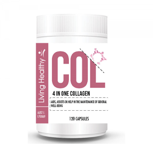 Living Healthy Bio-4 in 1 Collagen, 120 Soft gel Capsules