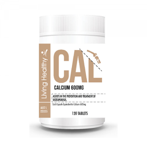 Living Healthy Calcium 600mg, 120 Tablets