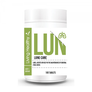 Living Healthy Lung Care, 180 Tablets
