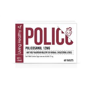 Living Healthy Policosanol 12mg, 60 Blister Tablets