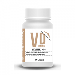 LIVING HEALTHY VITAMIN K2 + D3 1000IU, 200 Soft gel Capsules