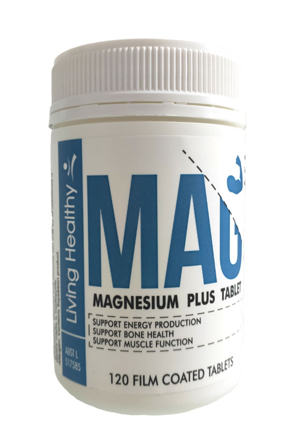 Living Healthy Magnesium Plus Complex Formula 120 Tablets
