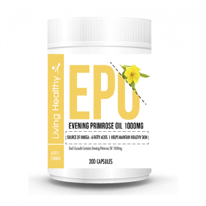 Living Healthy Evening Primrose Oil 200 Capsules